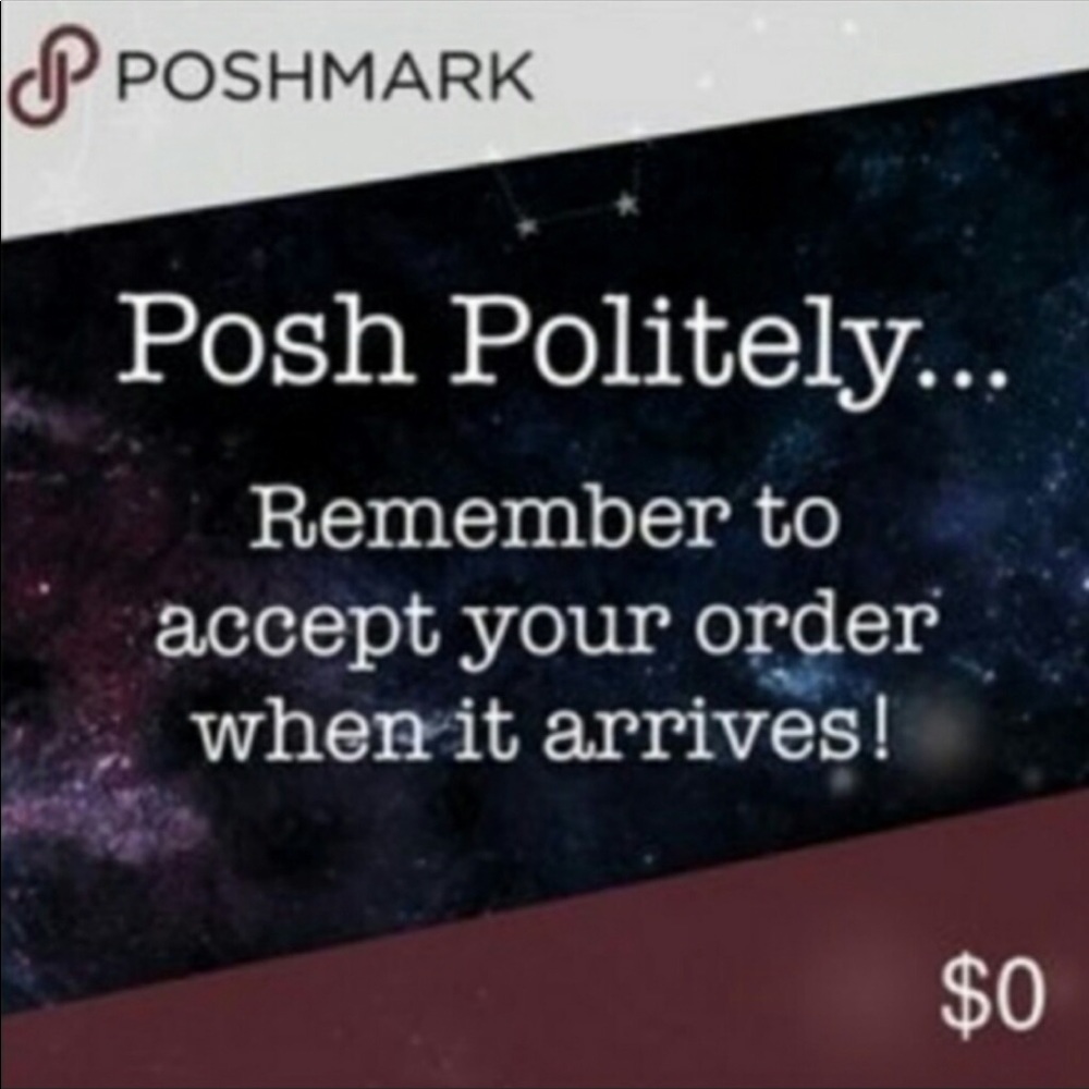 Please Remember To Accept Your Orders - image 1